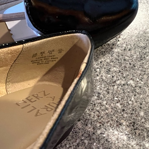 Naturalizer women’s loafers-EMILINE, BLACK PATENT Size 8W - Picture 5 of 8